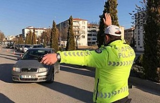 Elazığ’da trafik denetimi